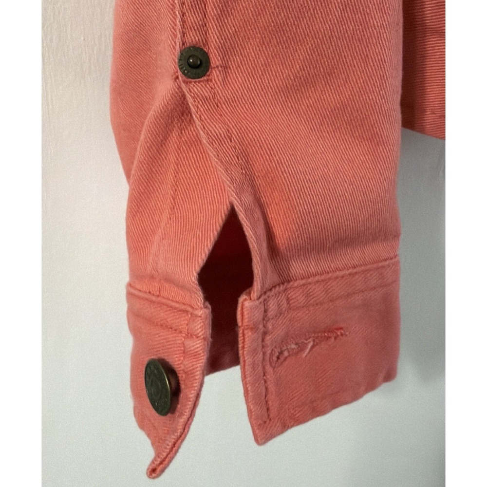 Lauren Jeans Co. Ralph Lauren Coral Denim Jacket Size XL EUC - Picture 9 of 11